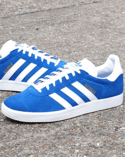 adidas gazelle blau weiß|Adidas originals gazelle men's blue.